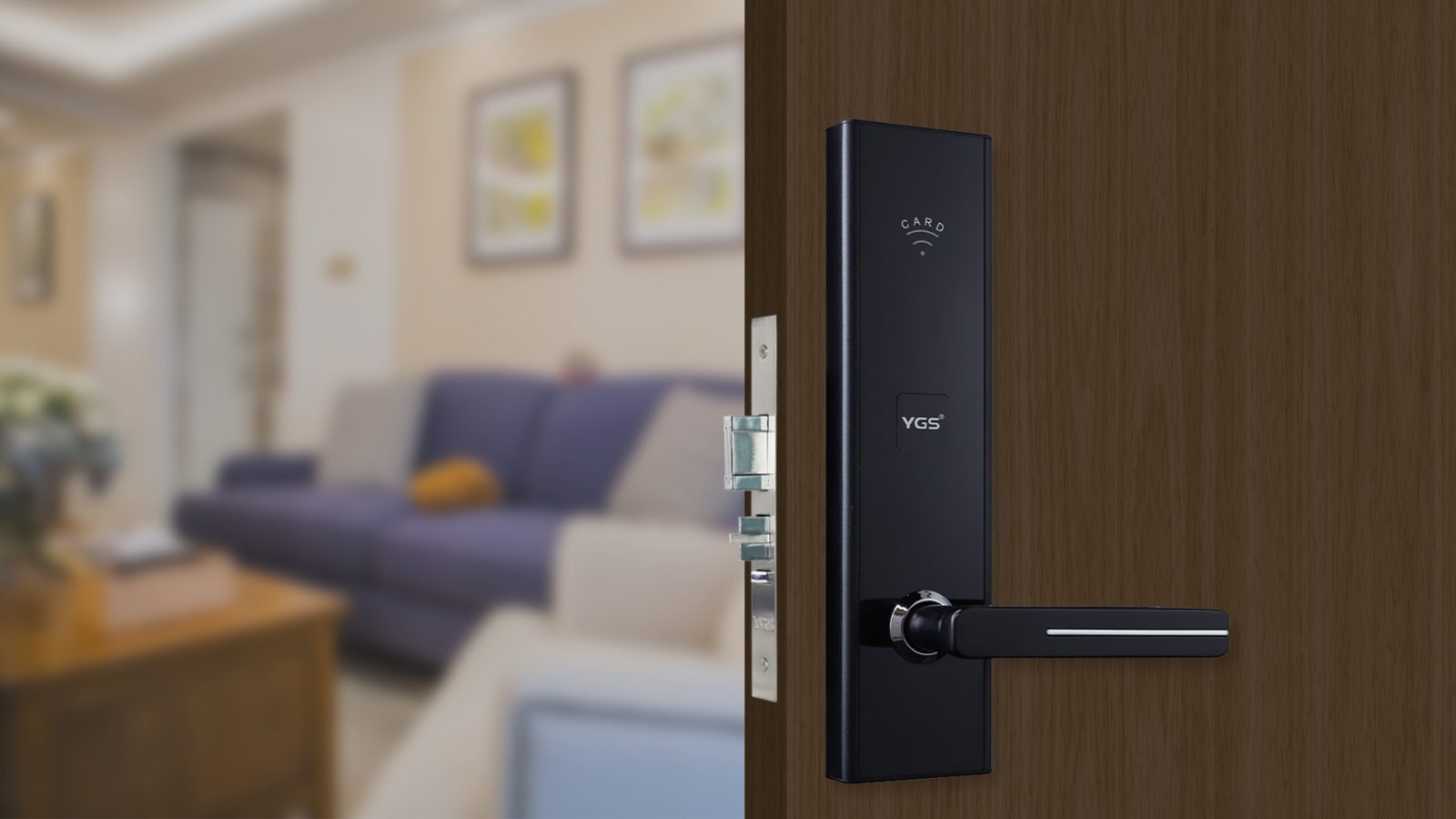 杨格直板式酒店锁